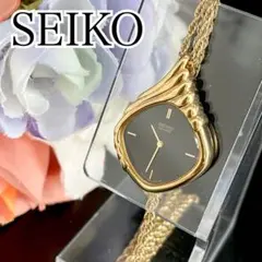 【稼動品】ペンダント　SEIKO セイコー　新品電池　ゴールド