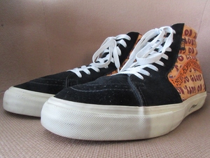 WTAPS VANS SYNDICATE コラボ No Guts No Glory SK8-HI スニーカー 28.5cm オレンジ系 ブラック ダブルタップス バンズ シンジケートVAULT/