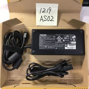 （1219AS02）送料無料/中古/TOSHIBA 東芝 トウシバ/PA3546E-1AC3/19V/9.5A/純正 ACアダプタ 1個