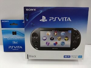 PSVITA　本体　ブラック　PCH-2000　8GBメモリー付　