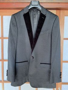 DOLCE&GABBANA 織柄 tuxedoジャケット 46 MARTINI TAORMINA