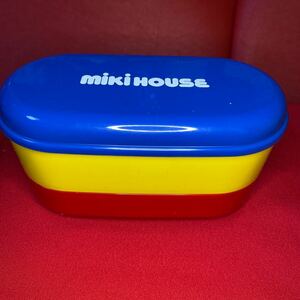 ★ミキハウス★miki house★お弁当箱★ランチボックス★入れ子式★プラスチック★未使用★