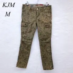 e3376 【KJM】 花柄 カーゴパンツ Mサイズ レディース 柄パン