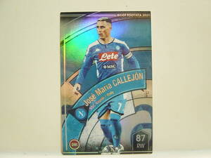 WCCF FOOTISTA 2020 ホセ・カジェホン　Jose Callejon 1987 Spain　SSC Napoli 19-20　7-16R