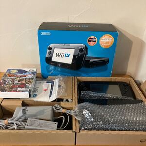 【動作確認済】 WiiU プレミアムセット32GB クロ　本体＋ドラゴンクエストXセット　目覚めし五つの種族