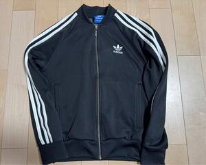 美品 アディダス オリジナルス ATP トラックジャケット M ブラック ジャージ adidas SST 黒 トレフォイル