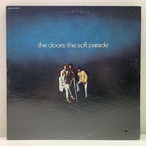 激レア【ゴールド・金ラベ】US 完全オリジナル THE DOORS The Soft Parade (