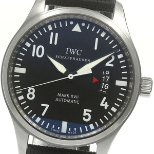 IWC SCHAFFHAUSEN IW326501 パイロットウォッチ マークXVII デイト 自動巻き メンズ _842374