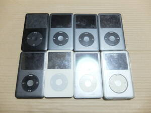 Apple iPod　本体　Classic　色々8台　USED難有ジャンク品