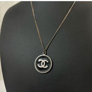 シャネル　CHANEL 06p ココマーク　メダル　ネックレス　シルバー