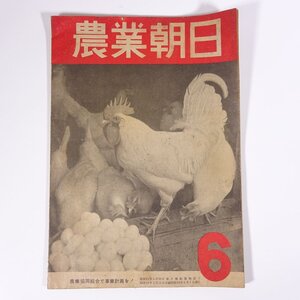 農業朝日 通巻第30号 1948/6 朝日新聞東京本社 昭和二三年 1948 古書 雑誌 農学 農業 農家 特集・農業協同組合で事業計画を！ ほか