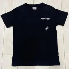 ペコちゃんポコちゃん　バックプリント　スケボー　Ｔシャツ　サイズM