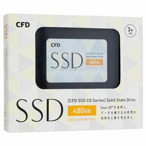 CFD 2.5インチ SSD CSSD-S6B480CG3VX 480GB [管理:1000011618]