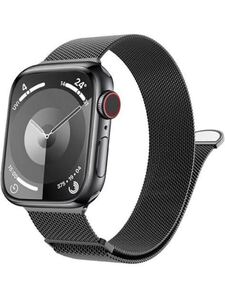 コンパチブル Apple Watch バンド ステンレス留め金製 工具不要 アップルウォッチバンド 42mm 44mm 45mm 49mm マグネットクラスプ