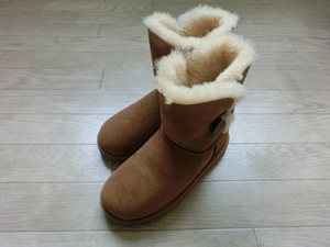 USDE■美品■UGG■K BAILEY BUTTON■アグ■ベイリーボタン■21cm■