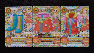 アイカツ★2015 6弾N★プリティバッジ3枚セット★