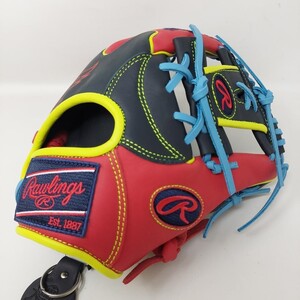 定価25300円 ローリングス(Rawlings) 野球 グラブ グローブ 大人用 軟式 MLBカラーシンク COLOR SYNC [内野手用] GR4HMN52W N/SC 右投げ用