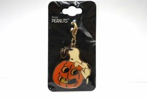 【新品未使用】PEANUTS スヌーピー ウッドスティック チャムコレ ハロウィン カボチャ チャーム