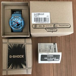 新品 未使用 GショックCASIO カシオ G-SHOCK ジーショック GA-2100MNG-2AJR 230 アウトドア マンガ カシオーク 漫画 ビームス アローズ