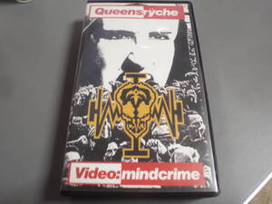 クイーンズライチ　マインドクライム　Queensryche Video mindcrime（VHSビデオ）/！