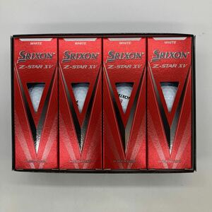 9r12-2 必見! DUNLOP SRIXON Z-STAR XV ゴルフボール ホワイト 1ダース 12個入り 未使用 現状品