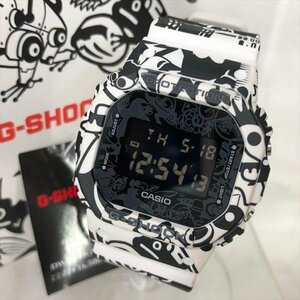 G-SHOCK Gショック 箱/タグ有 G-UNIVERSE DW-5600GU 腕時計 ホワイト/ブラック MH632023051806