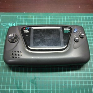 セガ　ゲーム GEAR　ブラック動作品