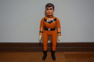 【当時物・レア】ブルマァク MAT隊員大サイズ(肘、膝可動）　検 帰ってきたウルトラマン、マルサン、M1号、マーミット