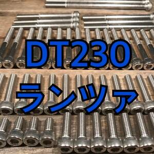 ステンレス製 DT230 ランツァ 4TP 左右エンジンカバーボルト 合計22本