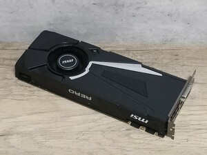 NVIDIA MSI GeForce GTX1080 8GB AERO OC 【グラフィックボード】