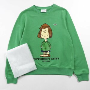 美品 LACOSTE ラコステ ピーナッツ ペパーミントパティ スウェット Size S #23972 アメカジ カジュアル コラボ