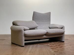 -od294｜Cassina MoMA永久コレクション 名作 Maralunga/マラルンガ ファブリックパターンダブルソファ｜カッシーナ arflex アルフレックス