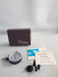 S7645◇Teclock テクロック HAND TACHOMETER ハンドタコメーター H型 H-1 時計式回転計 箱 説明書付き 【未確認】240917