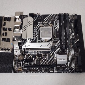 ASUS PRIME B560M-A IOパネル付属 LGA1200 MicroATXマザーボード 第10・11世代CPU対応 最新Bios 動作確認済 PCパーツ