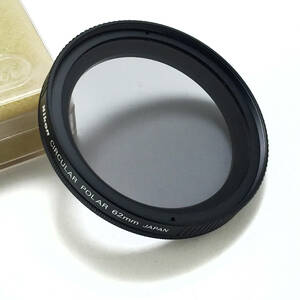 ニコン Nikon CIRCULAR PL FILTER 62mm　円偏光フィルター