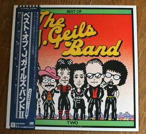 国内盤オビ The J. Geils Band - ベスト・オブ・J・ガイルズ・バンド Best Of The J. Geils Band Two / LP, Promo