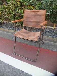 絶版品 TRUCK FURNITURE TSP FOLDING CHAIR Made in UK フォールディングチェア 折りたたみチェア ローバーチェア アウトドア TRUCK spec