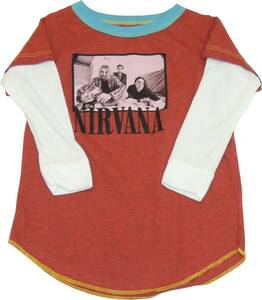 正規品Δ送料無料 Nirvana(ニルヴァーナ) baby Tシャツ(12-18mon