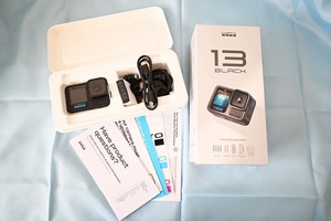 ★送料込み！★美品 中古品☆GoPro ゴープロ 13 BK GoPro HERO13 BLACK 通常版 CHDHX-131-FW 32GBｍSDカード付属！☆★