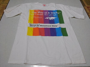 〇　ゆず　【　The Map of A Dream　Tシャツ　】　北川悠仁　岩沢厚治