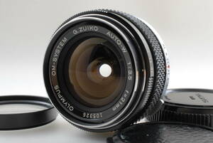 【美品 保障付 動作確認済】Olympus OM-System Zuiko Auto-W 21mm f/3.5 MF Lens オリンパス 広角レンズ #Q5435