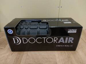 【Pkas-567】DOCTORAIR ドクターエア ストレッチロール S ブラック SR-002BK (未使用)(簡易動作確認済み) エクササイズ/ローラー/振動