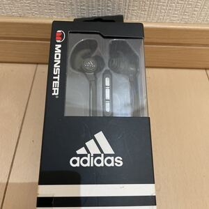 送料無料　新品未使用　adidas モンスターケーブル MONSTER CABLE MH ADS-P EBUD GR CU3 [インイヤーヘッドホン CTUケーブル グリーンＮ]