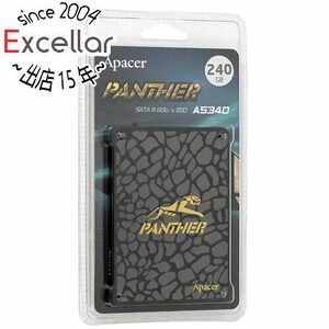 Apacer SSD AS340 PANTHER AP240GAS340G-1 240GB [管理:1000017506]