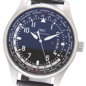 IWC IWC SCHAFFHAUSEN IW326201 パイロットウォッチ ワールドタイマー デイト 自動巻き メンズ _845653