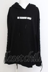 NieR Clothing / BRAID BLACK PULLOVER PARKA ブラック O-24-05-24-047-PU-TO-IG-OS