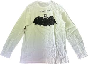 yohji yamamoto batman shirt pour homme white scandal black y