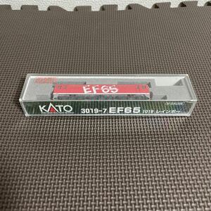 Nゲージ KATO カトー EF65 1019 レインボー 3019-7 電気機関車 鉄道模型 動力車 