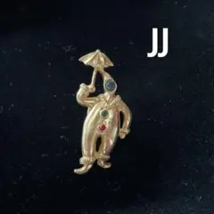 【JJ】ピエロ　ピンブローチ・ピンバッジ/JONETTE JEWELRY