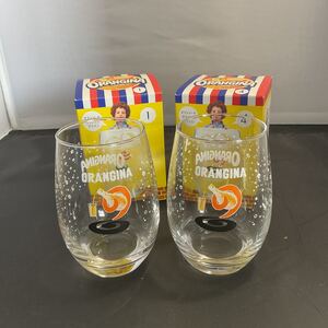 サントリー ORANGONA オランジーナ オリジナルグラス コップ 2個セット 容量320ml 未使用 長期保管品